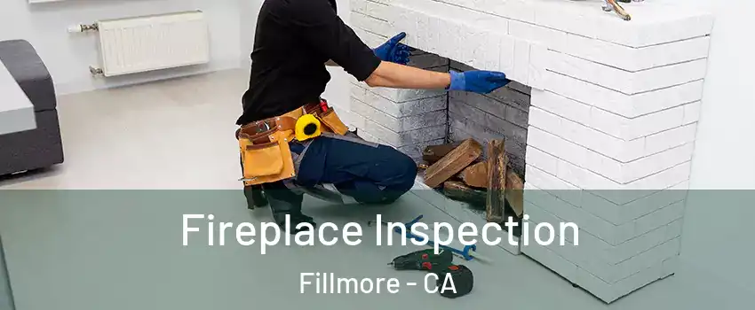  Fireplace Inspection Fillmore - CA