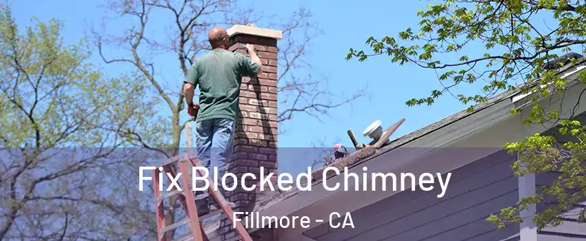  Fix Blocked Chimney Fillmore - CA